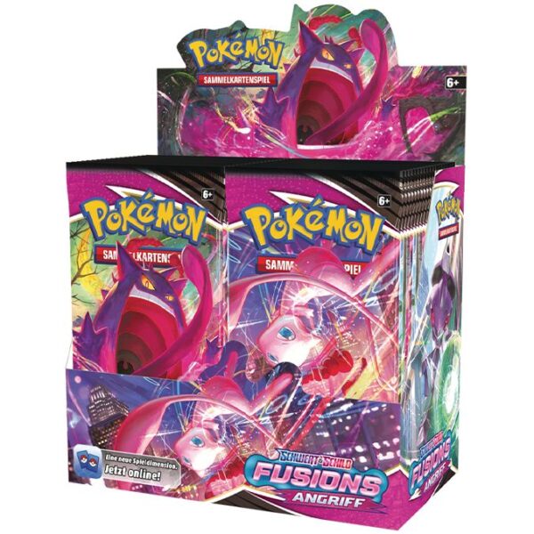 Pokémon  Schwert und Schild  Fusions Angriff  Booster Display
