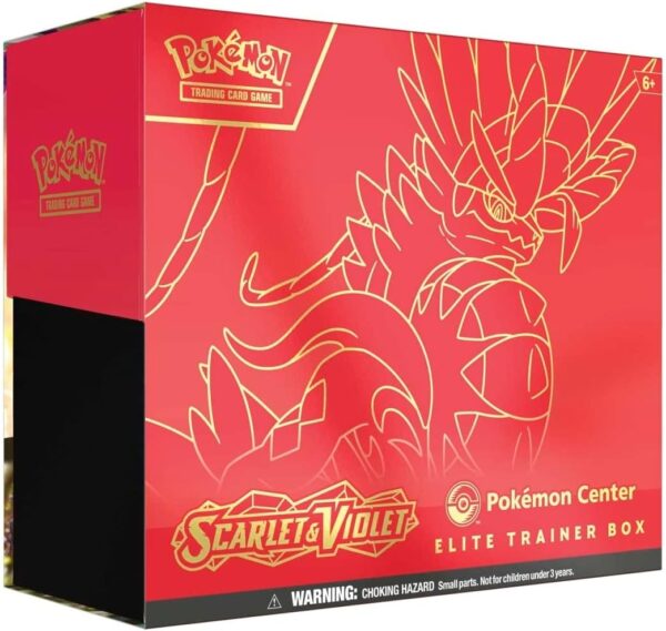 Scarlet & Violet Pokémon Center Elite Trainer Box Koraidon‑Edition