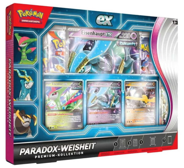 pokemon-preview-box-kwaks-paldea-kollektion-deutsch Pokémon Karmesin & Purpur – Paradox Weisheit Premium Kollektion