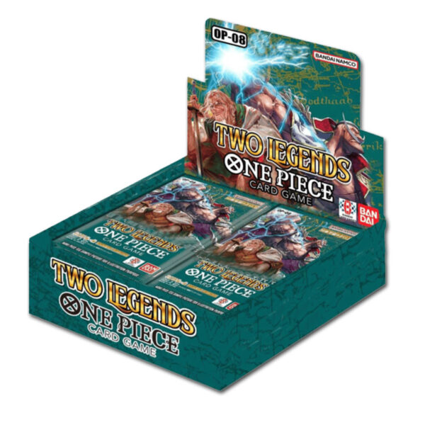 One Piece Card Game Two Legends Booster Display