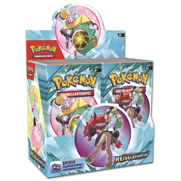 Pokémon Karmesin & Purpur: Reisegefährten Booster Display