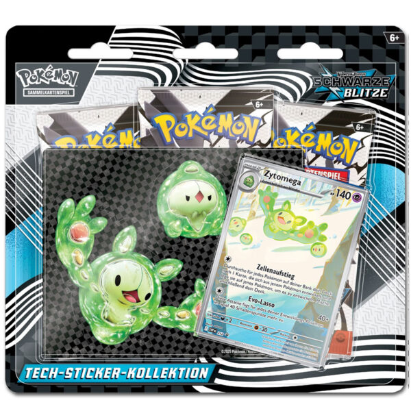 Pokémon Karmesin & Purpur Zytomega Tech Sticker Collection